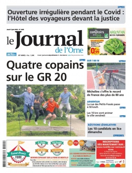 Le Journal de L'Orne N°3405 du 09 juin 2022 à télécharger sur iPad