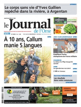 Le Journal de L'Orne N°3399 du 28 avril 2022 à télécharger sur iPad