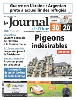 Le Journal de L'Orne N°3391 du 03 mars 2022 à télécharger sur iPad