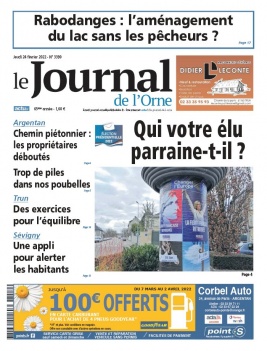 Le Journal de L'Orne N°3390 du 24 février 2022 à télécharger sur iPad