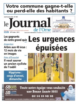 Le Journal de L'Orne N°3383 du 06 janvier 2022 à télécharger sur iPad