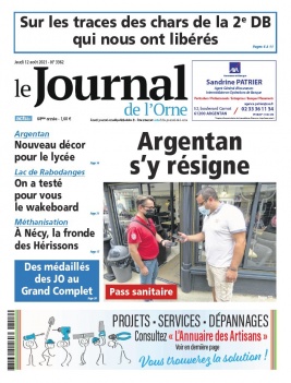 Le Journal de L'Orne N°3362 du 12 août 2021 à télécharger sur iPad