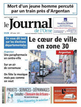 Le Journal de L'Orne N°3354 du 17 juin 2021 à télécharger sur iPad