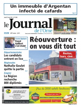 Le Journal de L'Orne N°3349 du 13 mai 2021 à télécharger sur iPad