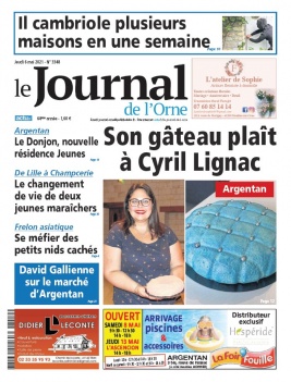 Le Journal de L'Orne N°3348 du 06 mai 2021 à télécharger sur iPad