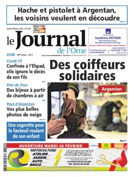 Le Journal de L'Orne N°3337 du 18 février 2021 à télécharger sur iPad