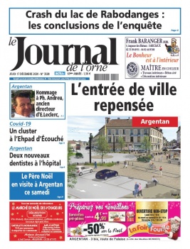Le Journal de L'Orne N°3328 du 17 décembre 2020 à télécharger sur iPad