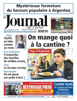 Le Journal de L'Orne N°3318 du 08 octobre 2020 à télécharger sur iPad