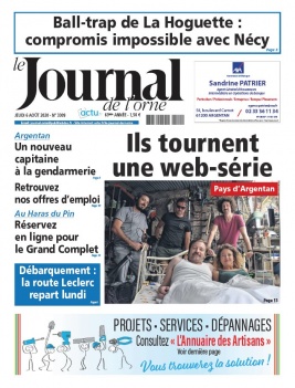 Le Journal de L'Orne N°3309 du 06 août 2020 à télécharger sur iPad