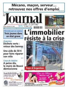 Le Journal de L'Orne N°3300 du 04 juin 2020 à télécharger sur iPad