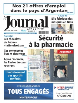 Le Journal de L'Orne N°3292 du 09 avril 2020 à télécharger sur iPad