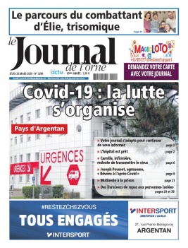Le Journal de L'Orne N°3290 du 26 mars 2020 à télécharger sur iPad