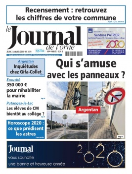 Le Journal de L'Orne N°3278 du 02 janvier 2020 à télécharger sur iPad