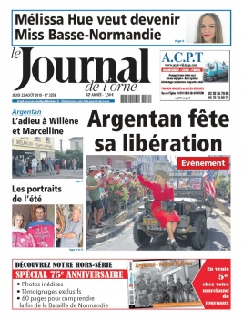 Le Journal de L'Orne N°3259 du 22 août 2019 à télécharger sur iPad
