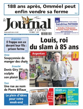 Le Journal de L'Orne N°3257 du 08 août 2019 à télécharger sur iPad