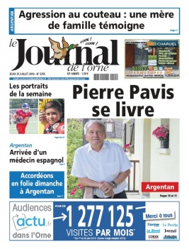 Le Journal de L'Orne N°3255 du 25 juillet 2019 à télécharger sur iPad