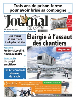 Le Journal de L'Orne N°3254 du 18 juillet 2019 à télécharger sur iPad