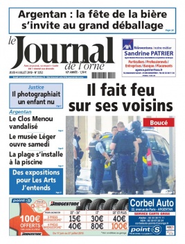Le Journal de L'Orne N°3252 du 04 juillet 2019 à télécharger sur iPad