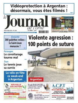 Le Journal de L'Orne N°3244 du 09 mai 2019 à télécharger sur iPad