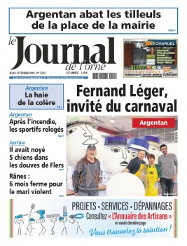 Le Journal de L'Orne N°3233 du 21 février 2019 à télécharger sur iPad