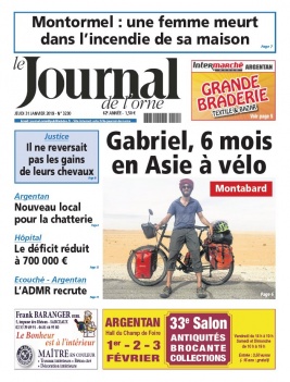 Le Journal de L'Orne N°3230 du 31 janvier 2019 à télécharger sur iPad