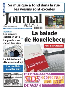 Le Journal de L'Orne N°3227 du 10 janvier 2019 à télécharger sur iPad