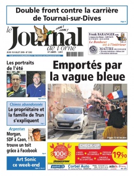 Le Journal de L'Orne N°3202 du 19 juillet 2018 à télécharger sur iPad