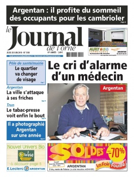 Le Journal de L'Orne N°3199 du 28 juin 2018 à télécharger sur iPad