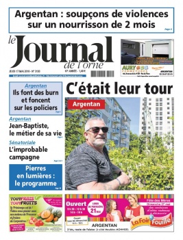 Le Journal de L'Orne N°3193 du 17 mai 2018 à télécharger sur iPad