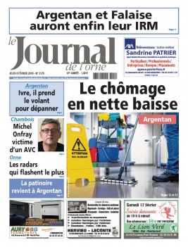 Le Journal de L'Orne N°3179 du 08 février 2018 à télécharger sur iPad