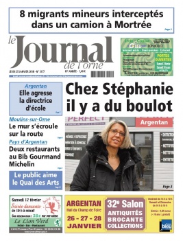 Le Journal de L'Orne N°3177 du 25 janvier 2018 à télécharger sur iPad