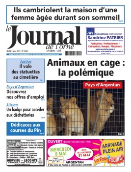 Le Journal de L'Orne N°3243 du 02 mai 2019 à télécharger sur iPad