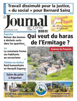 Le Journal de L'Orne N°3241 du 18 avril 2019 à télécharger sur iPad