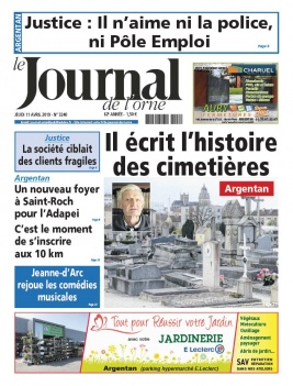 Le Journal de L'Orne N°3240 du 11 avril 2019 à télécharger sur iPad