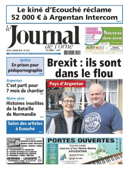 Le Journal de L'Orne N°3237 du 21 mars 2019 à télécharger sur iPad