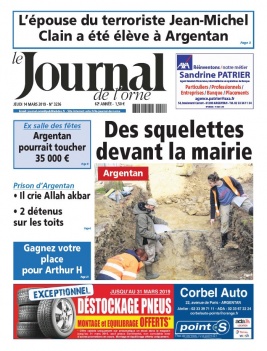 Le Journal de L'Orne N°3236 du 14 mars 2019 à télécharger sur iPad