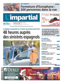 Lisez L'Impartial du 15 novembre 2024 sur ePresse.fr