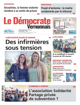 Lisez Le Démocrate Vernonnais du 28 mars 2024 sur ePresse.fr