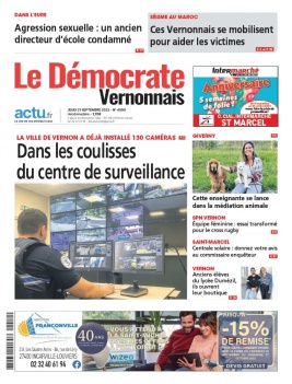 Lisez Le Démocrate Vernonnais du 21 septembre 2023 sur ePresse.fr