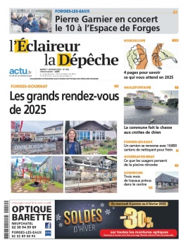 Lisez L'Eclaireur - La Dépêche du 07 janvier 2025 sur ePresse.fr