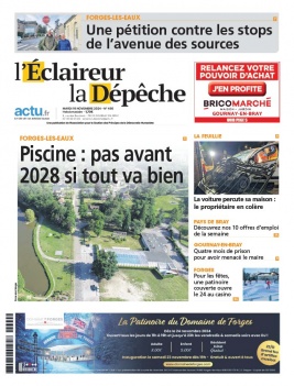 Lisez L'Eclaireur - La Dépêche du 19 novembre 2024 sur ePresse.fr