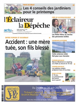 Lisez L'Eclaireur - La Dépêche du 07 mai 2024 sur ePresse.fr