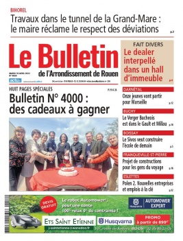 Le Bulletin de Darnétal N°4000 du 19 avril 2022 à télécharger sur iPad