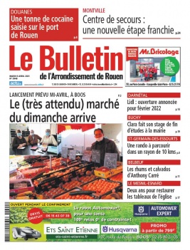 Le Bulletin de Darnétal N°3948 du 06 avril 2021 à télécharger sur iPad