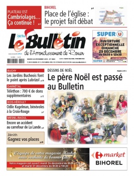 Le Bulletin de Darnétal N°3883 du 24 décembre 2019 à télécharger sur iPad