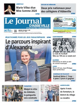 Lisez Le Journal d'Abbeville du 15 mai 2024 sur ePresse.fr