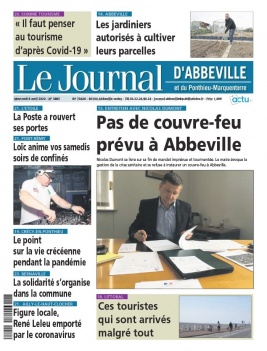 Le Journal d'Abbeville N°3885 du 08 avril 2020 à télécharger sur iPad