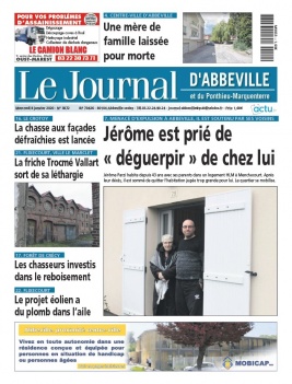 Le Journal d'Abbeville N°3872 du 08 janvier 2020 à télécharger sur iPad