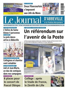 Le Journal d'Abbeville N°3854 du 04 septembre 2019 à télécharger sur iPad