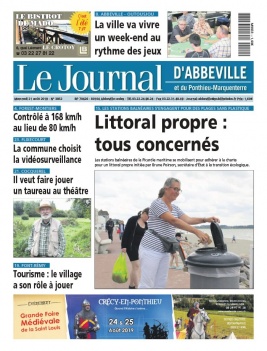 Le Journal d'Abbeville N°3852 du 21 août 2019 à télécharger sur iPad